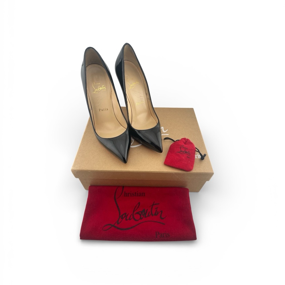 Christian Louboutin Pigalle 120 Patent Pumps 36.5 | Full Set - Picture 2 of 8